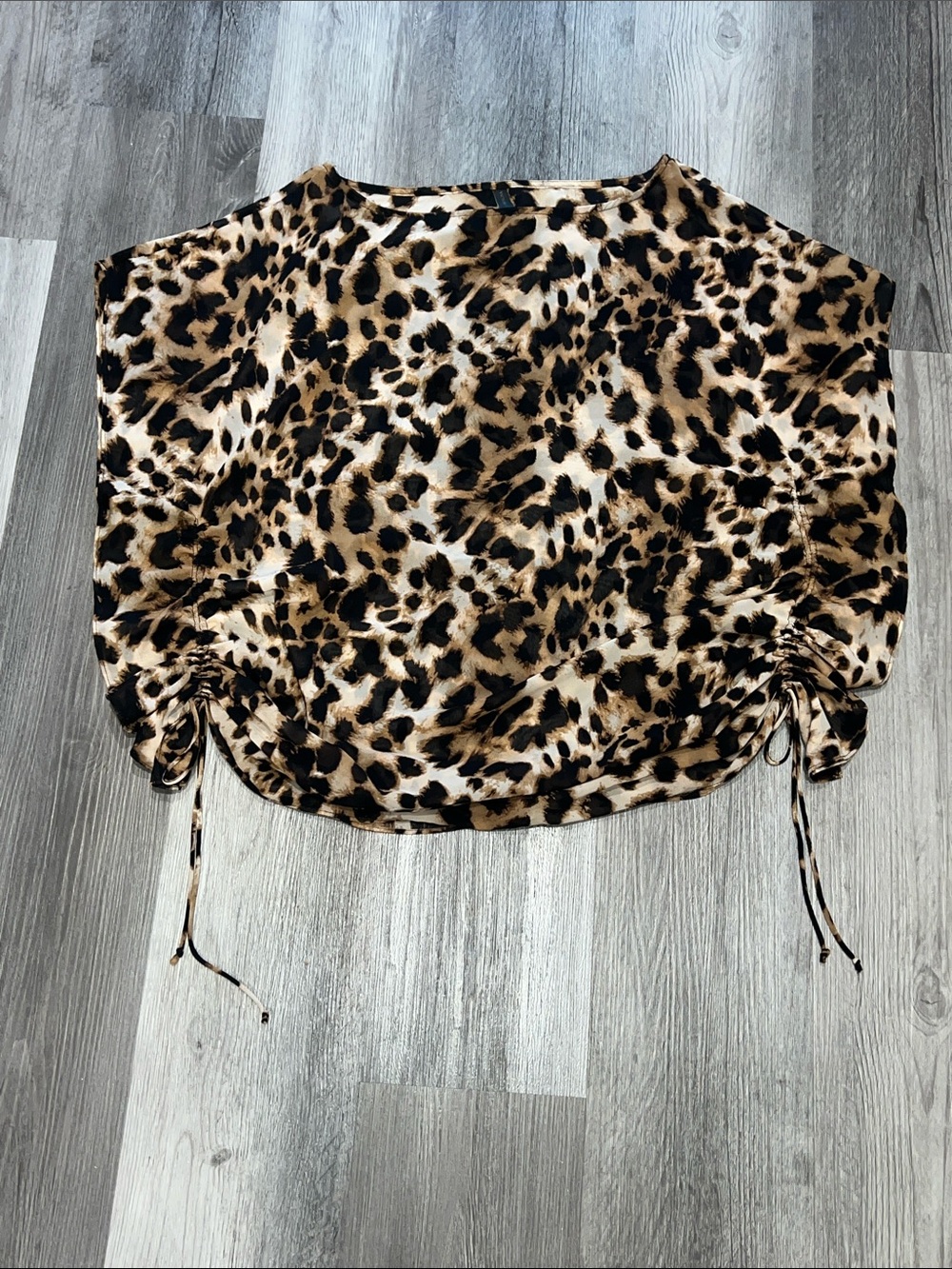 Victoria’s Secret Very Sexy Animal Print Sheer Swim Cover-Up Size XS/S - Picture 6 of 11